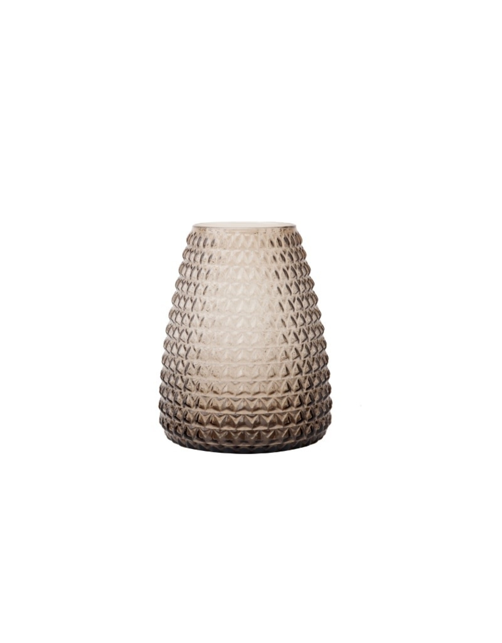 XLBoom Dim Vase - Scale - M - Smoke Grey