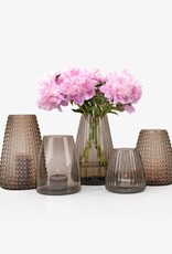 XLBoom Dim Vase - Smooth - S - Smoke Grey