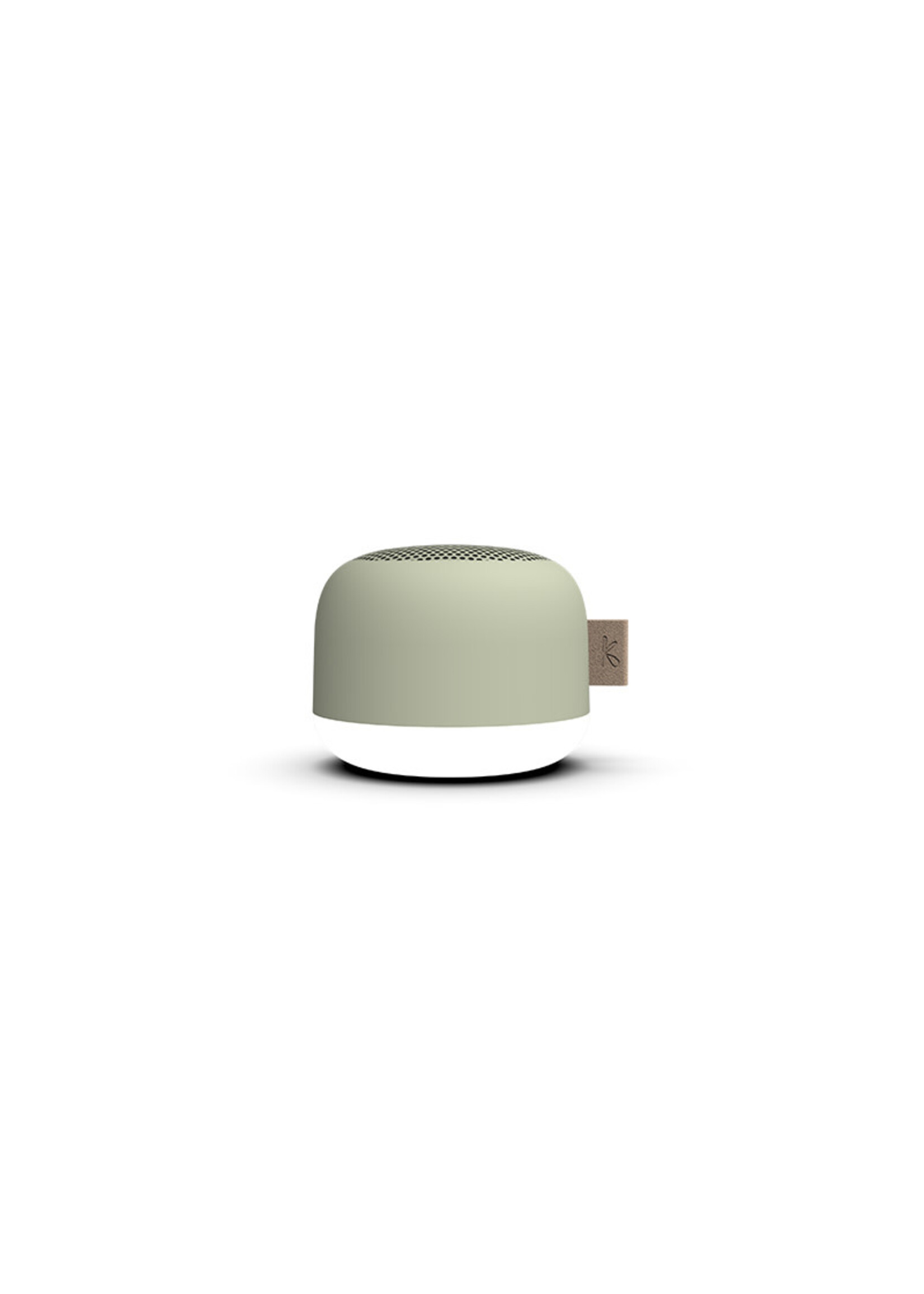 Kreafunk aLight Bluetooth Speaker with Light - Dusty Olive