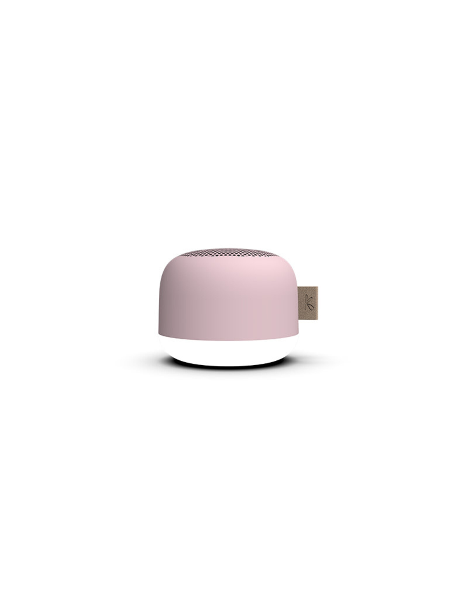 Kreafunk aLight Bluetooth Speaker with Light - Dusty Rose