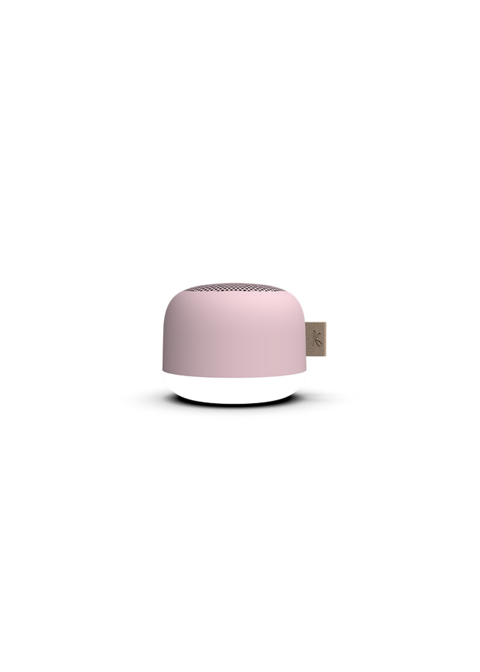 Kreafunk aLight Bluetooth Speaker with Light - Dusty Rose
