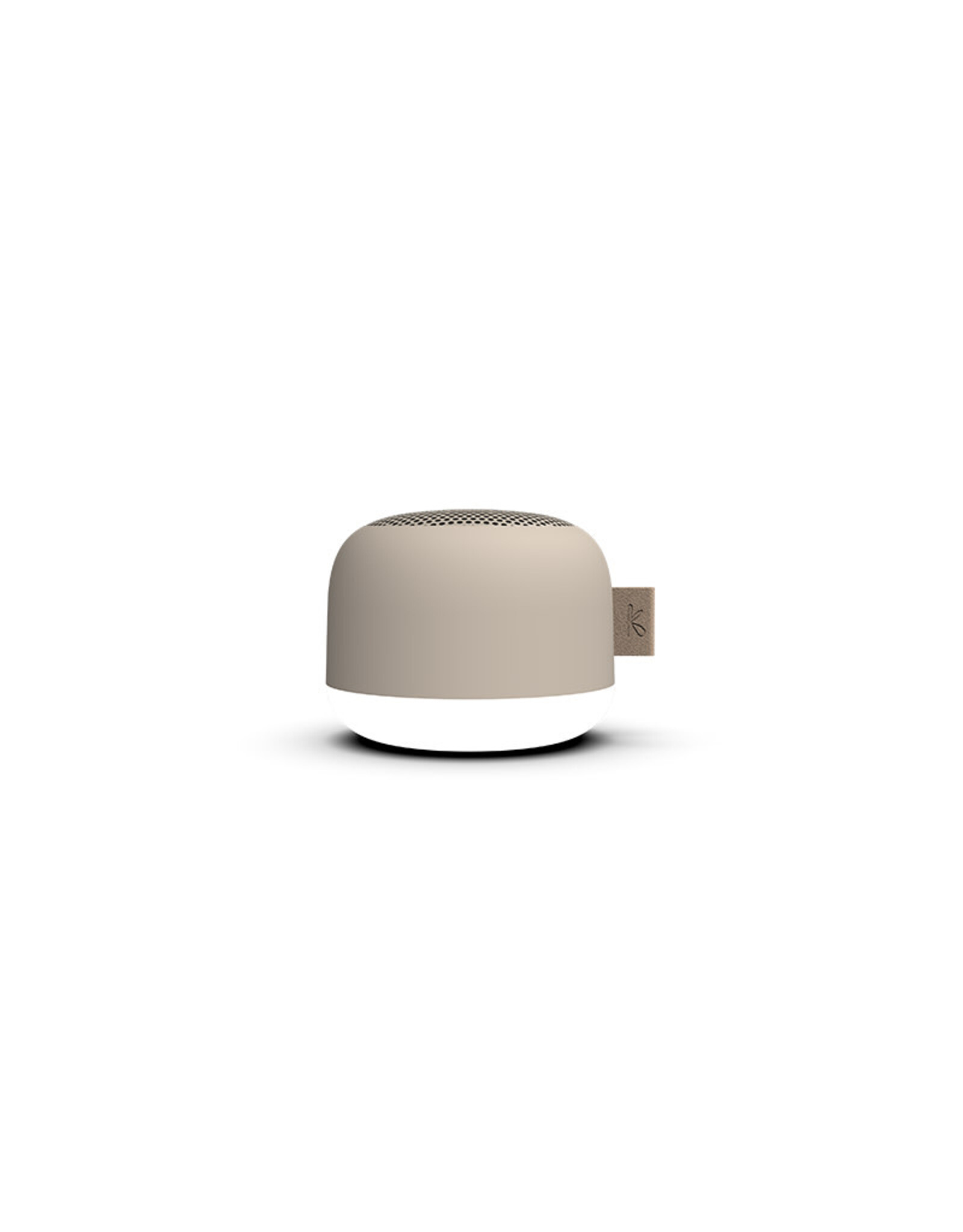 Kreafunk aLight Bluetooth Speaker with Light - Ivory Sand
