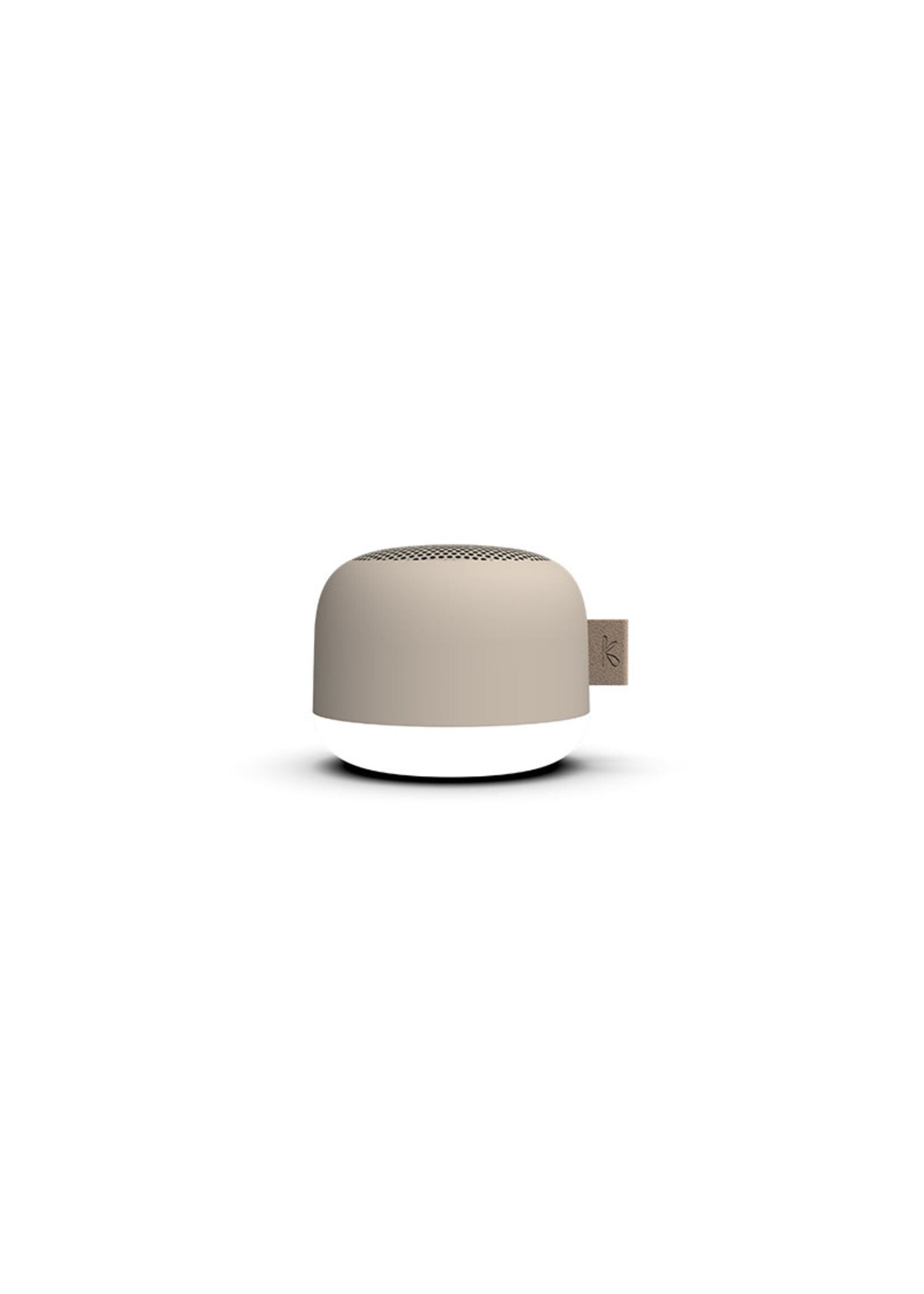 Kreafunk aLight Bluetooth Speaker with Light - Ivory Sand
