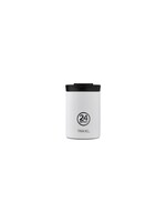 24Bottles Travel Tumbler 350ml - Ice White