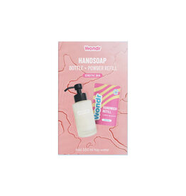 Wondr Handsoap Bottle + Powder Refill | Cherry Blossom