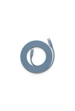 AVOLT Cable 1 - USB-C to Lightning - Shark Blue