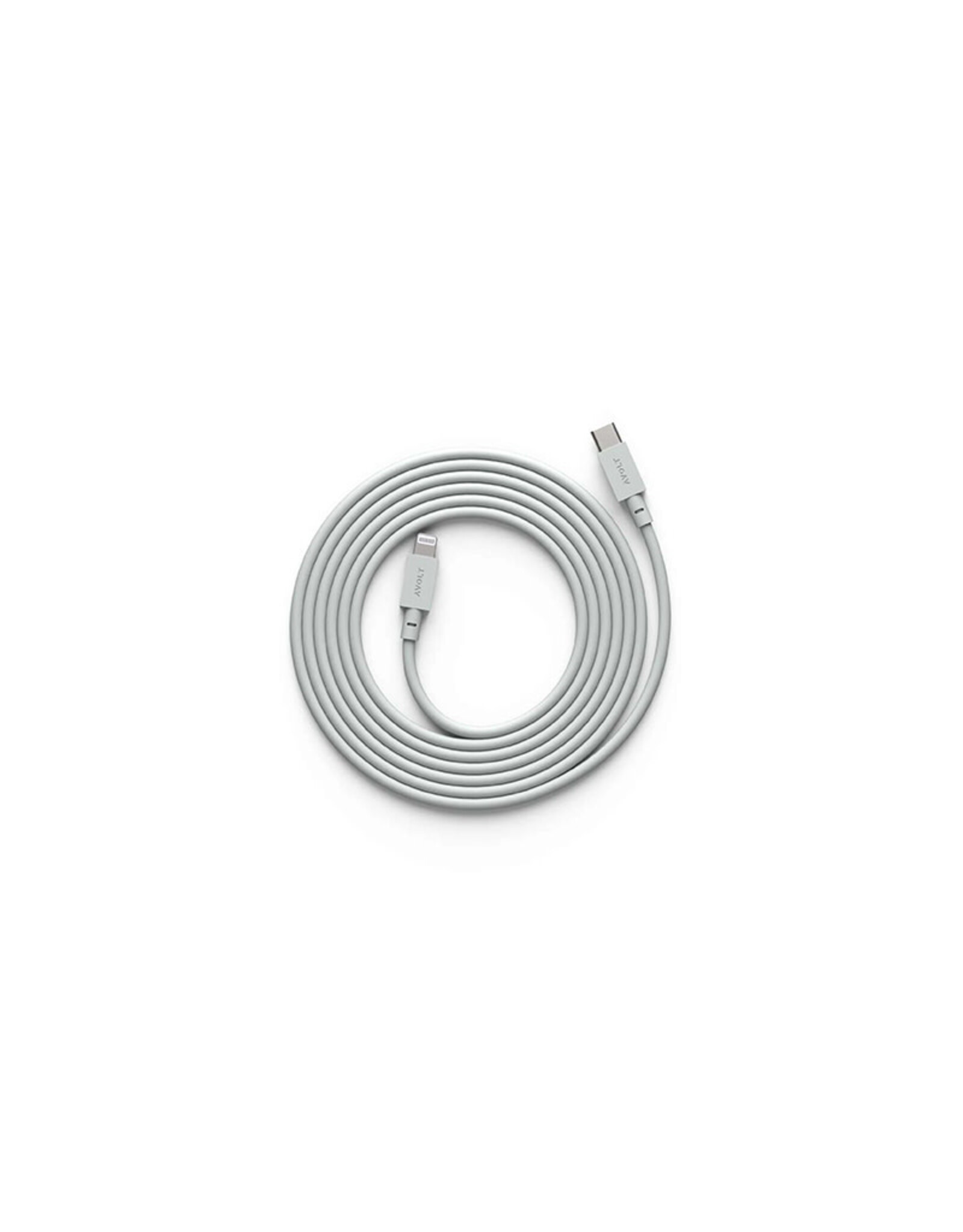 AVOLT Cable 1 - USB-C to Lightning - Gotland Grey