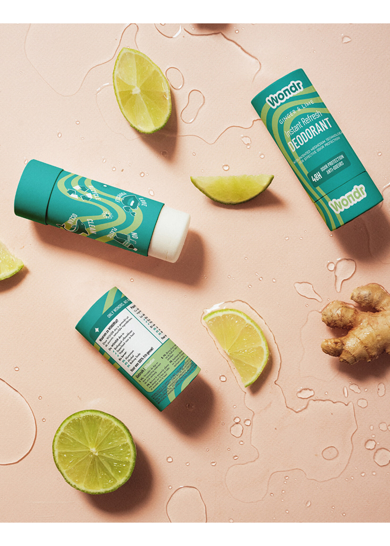 Wondr Deo - Ginger & Lime