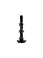 Present Time Sparkle Tall Candle Holder | Black