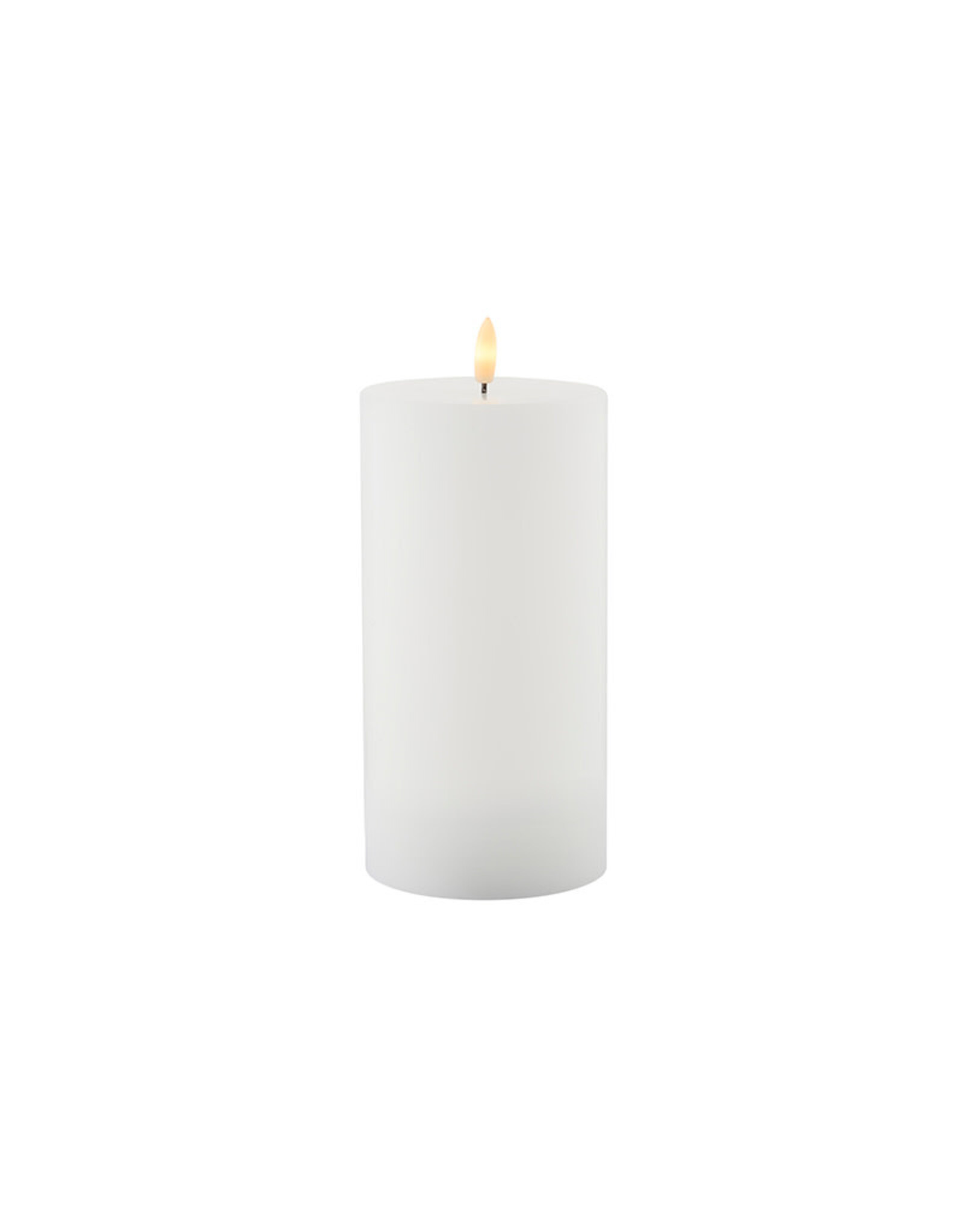 Sirius Sille Rechargeable Led Candle | Ø10 x H20 | White