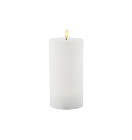 Sirius Sille Rechargeable Led Candle | Ø10 x H20 | White