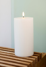 Sirius Sille Rechargeable Led Candle | Ø10 x H20 | White