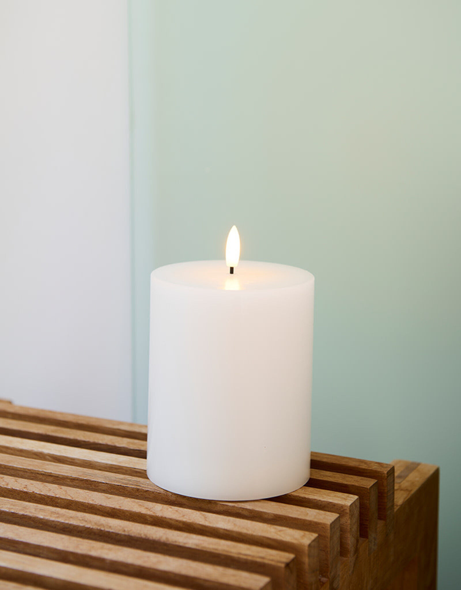 Sirius Sille Rechargeable Led Candle | Ø10 x H12.5 | White