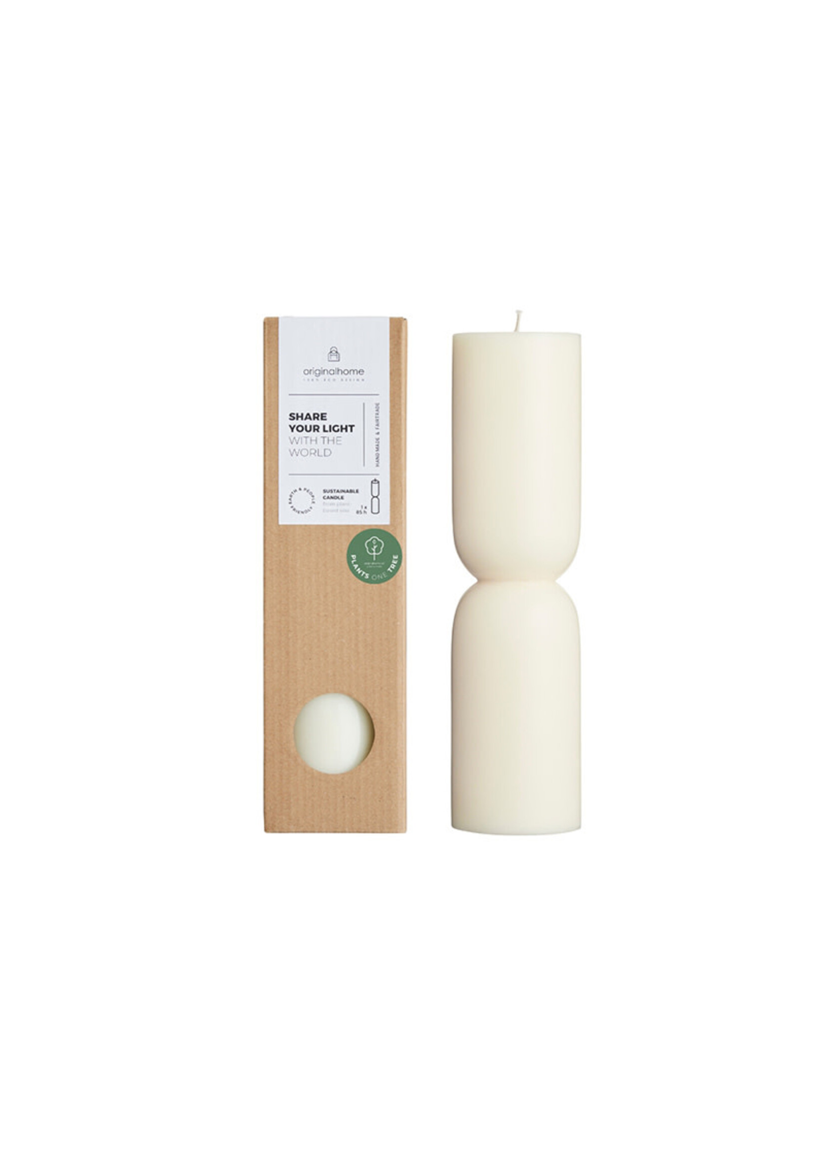 Original Home Organic Candle L - Off-White
