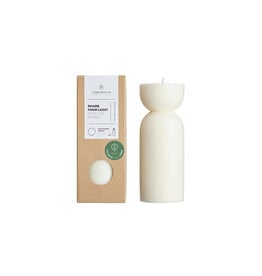 Original Home Organic Candle M - Off-White