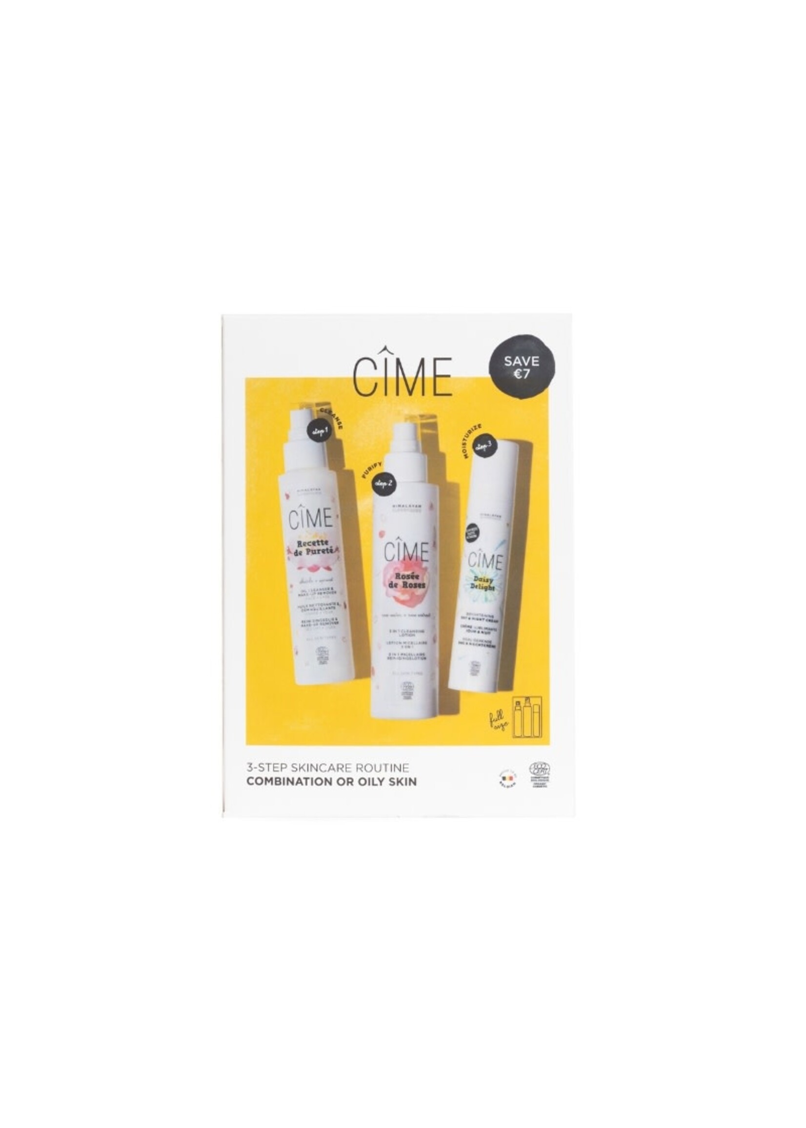Cîme Skincare box gemengde & vette huid