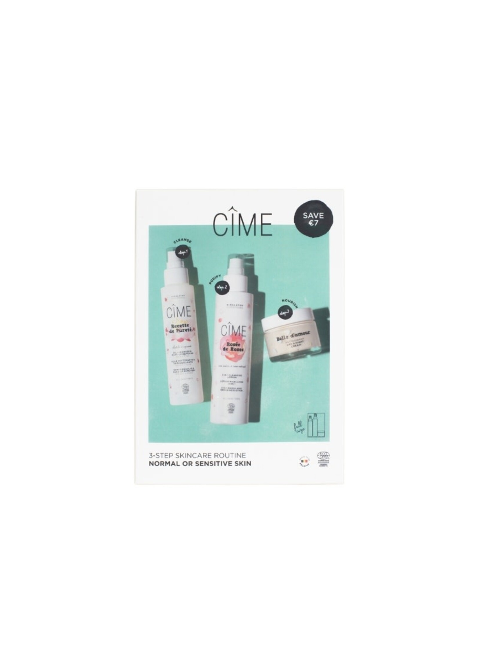 Cîme Skincare box normale & gevoelige huid