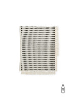 Ferm Living Way Doormat 70X50 | Off-White/Blue