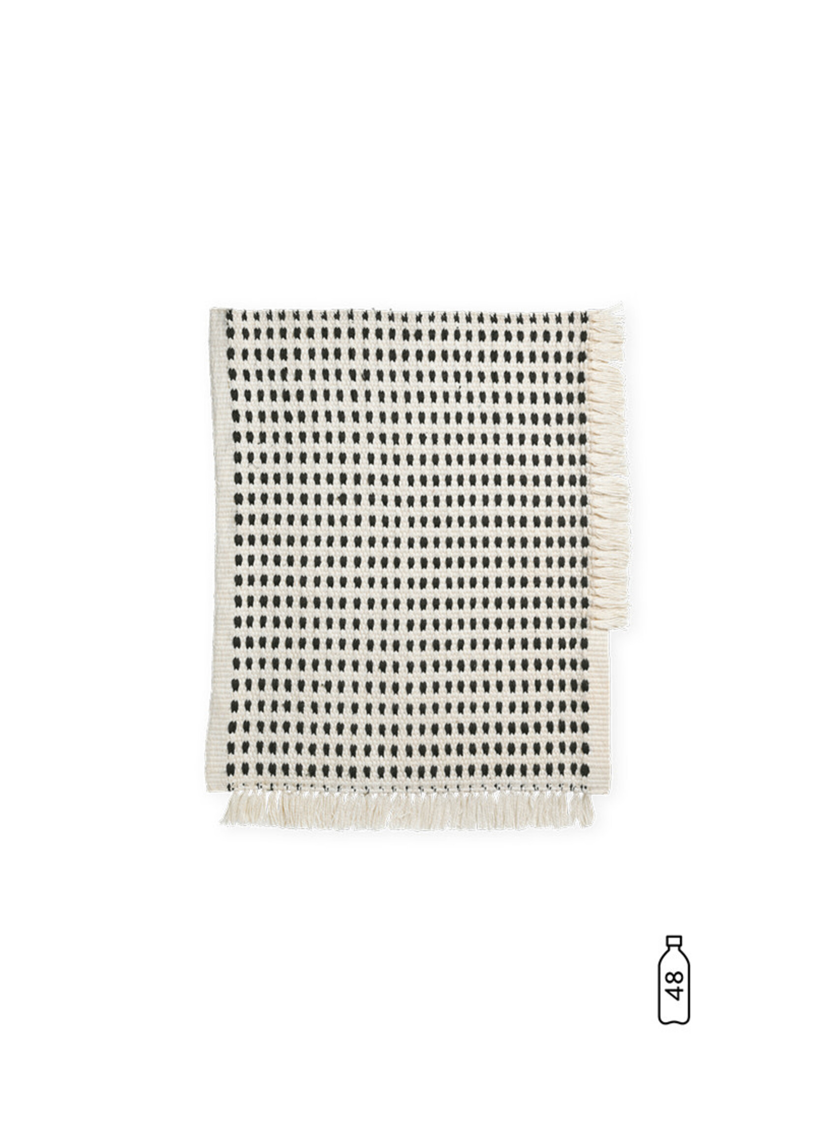 Ferm Living Way Doormat 70X50 | Off-White/Blue