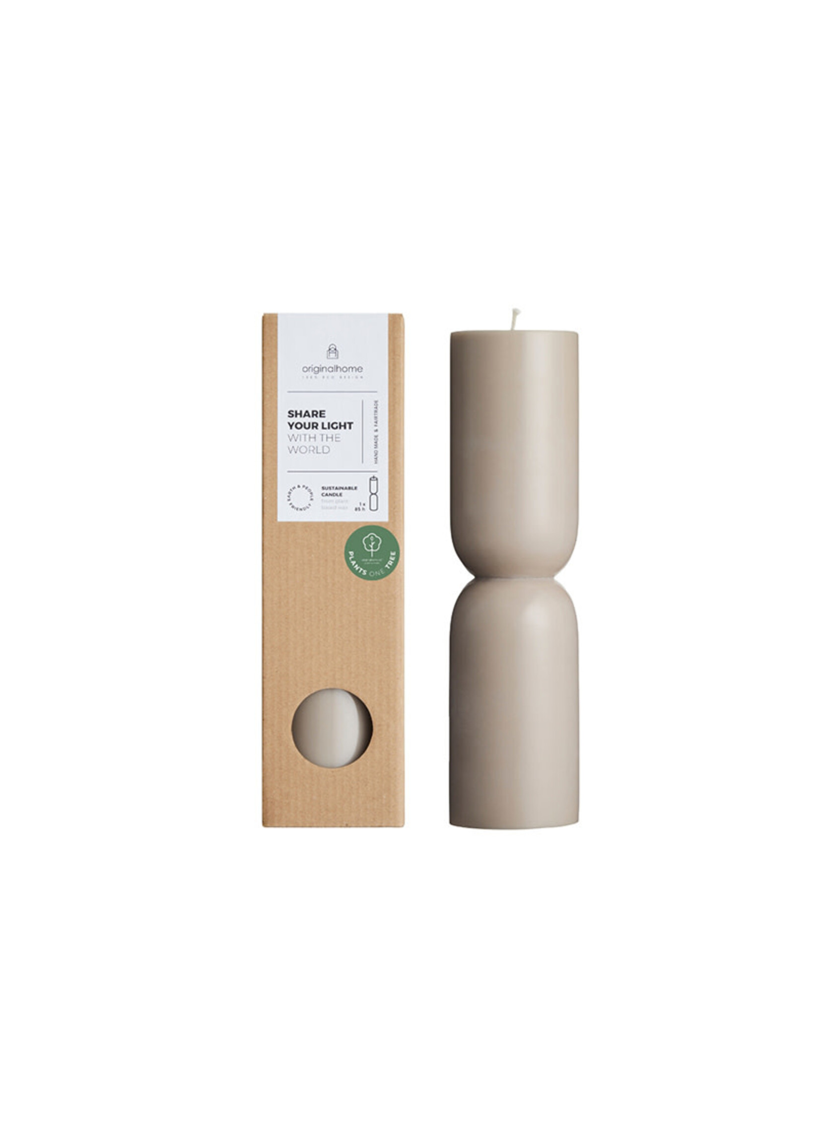 Original Home Organic Candle L - Clay