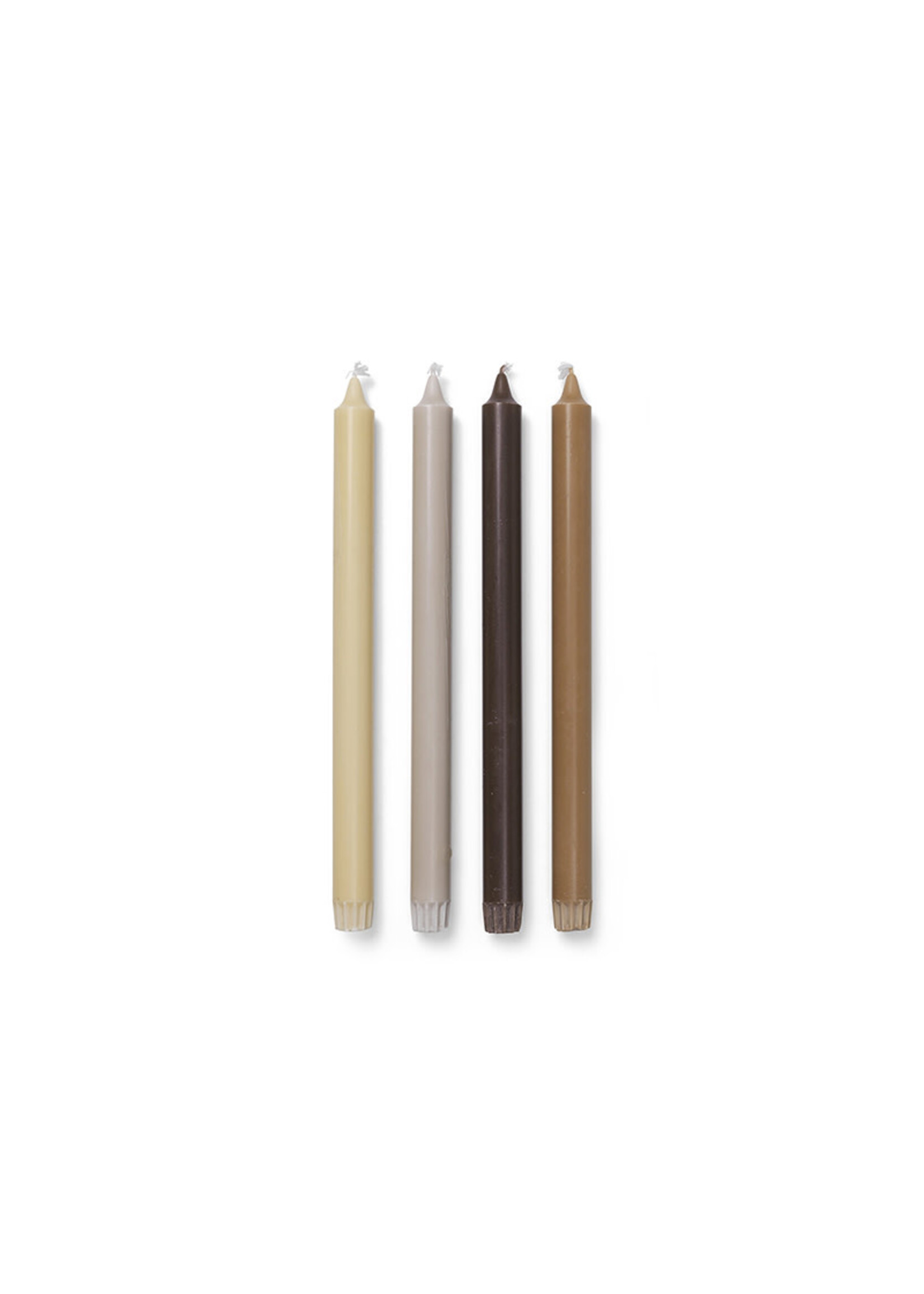 Ferm Living Pure Candles - set of 4 - Calm Blend