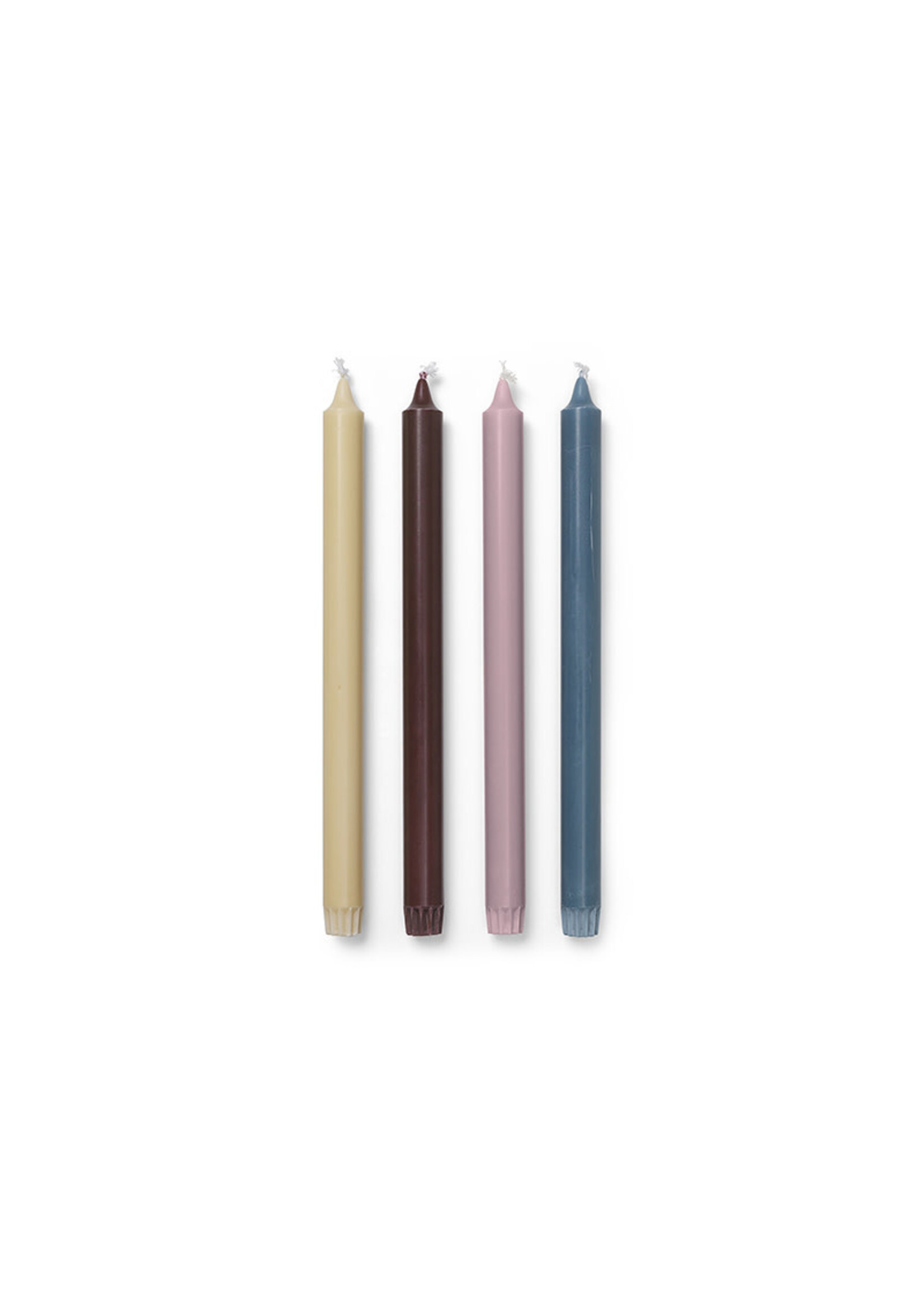 Ferm Living Pure Candles - set of 4 - Whimsical Blend