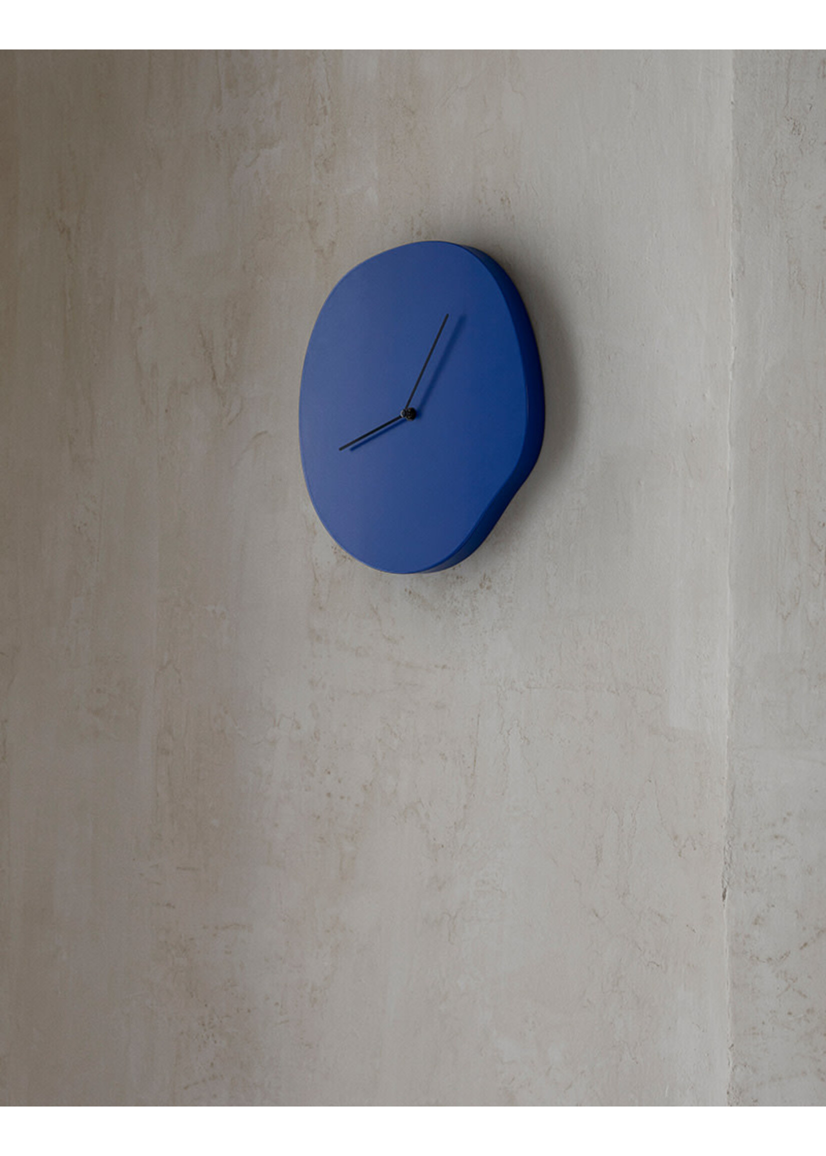 Ferm Living Melt Wall Clock - Blue