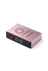 Lexon Flip Clock Premium | Pink