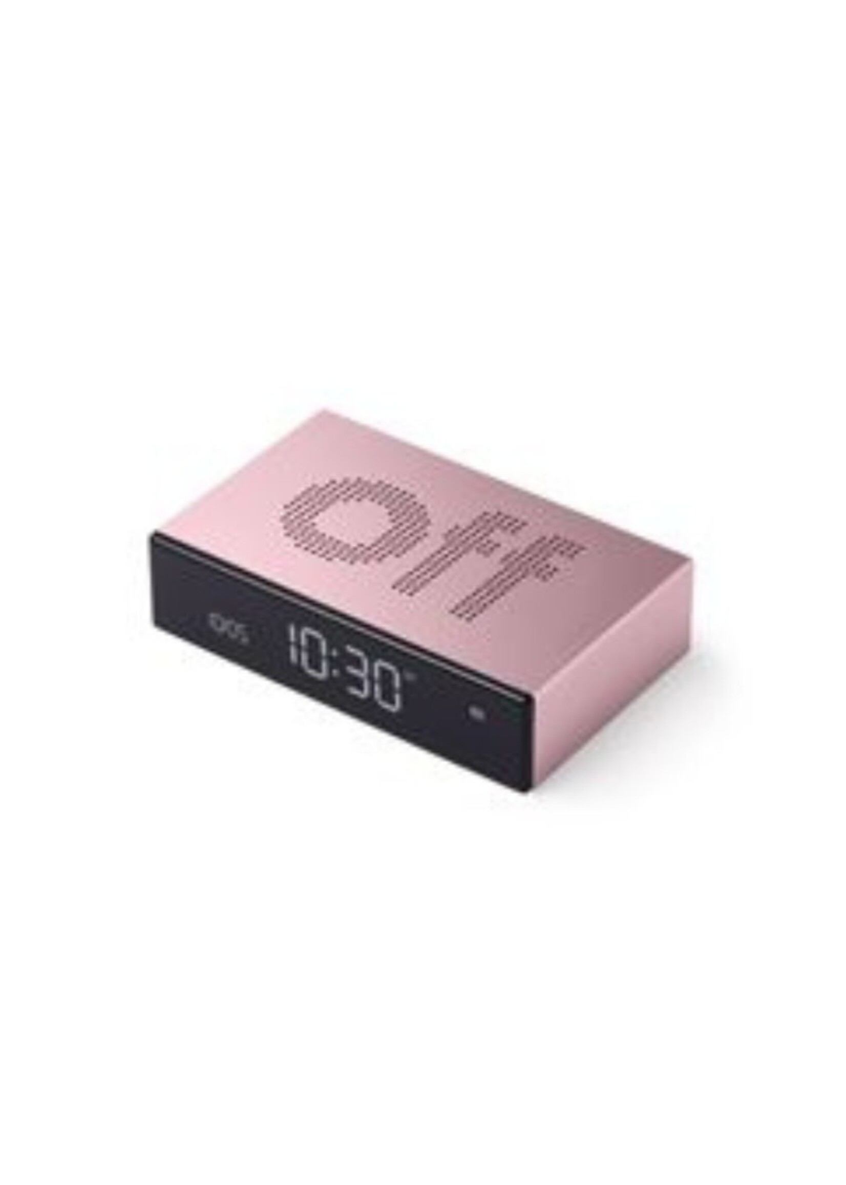 Lexon Flip Clock Premium | Pink