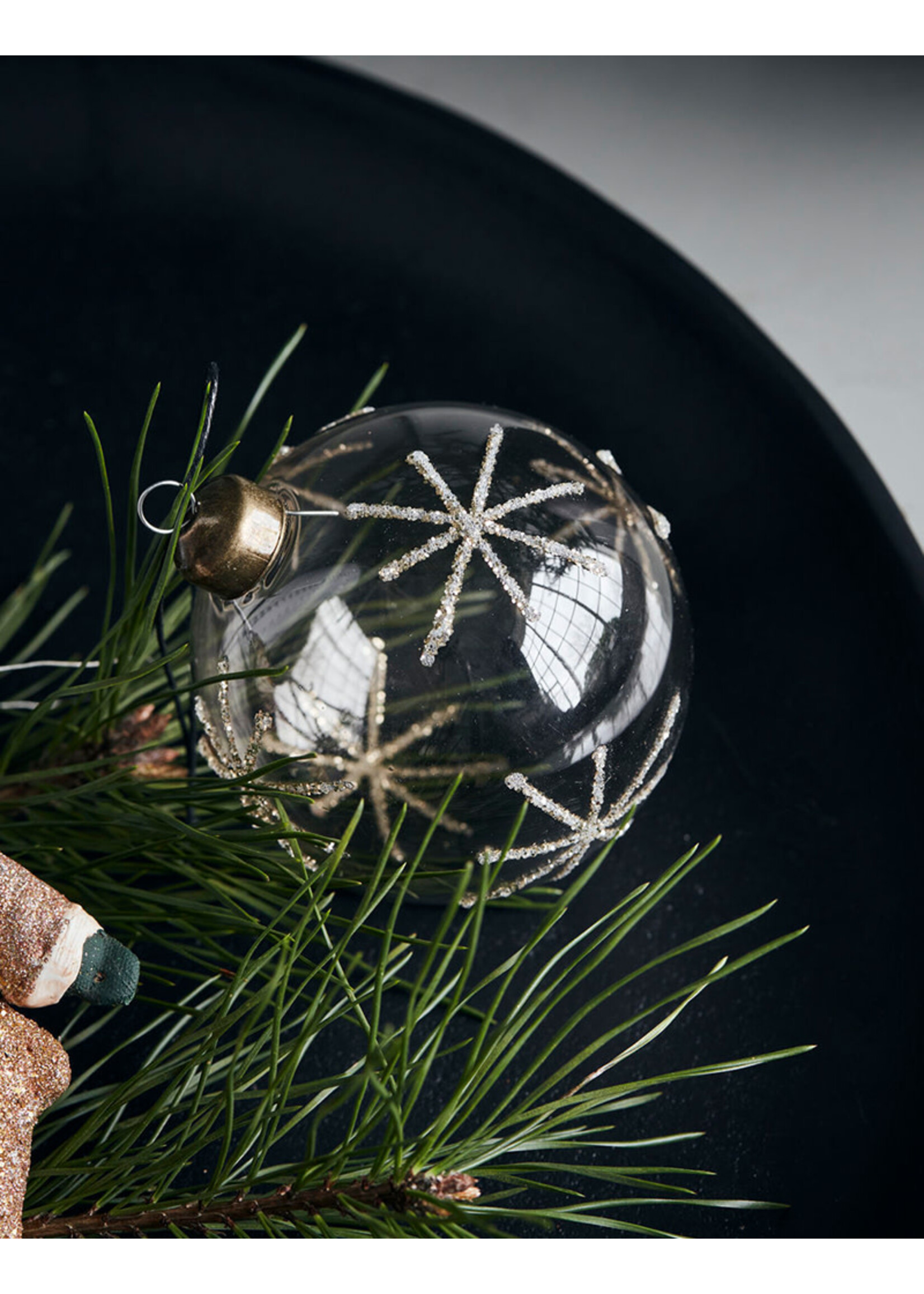 House Doctor Christmas Ornament - Star Grey
