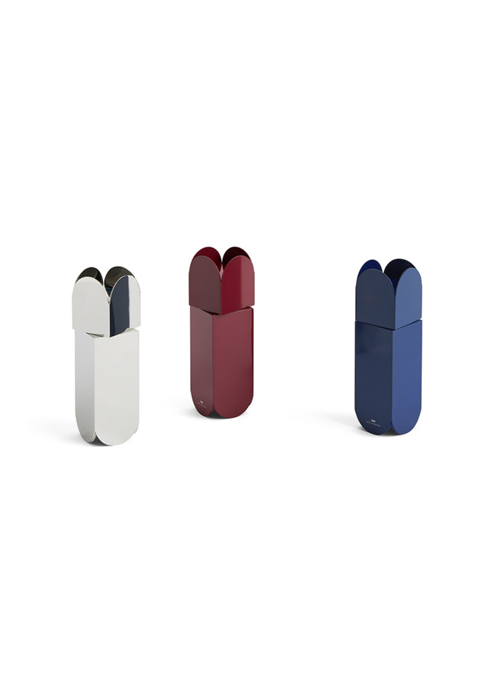 HAY Arcs Salt & Pepper Grinder - Burgundy