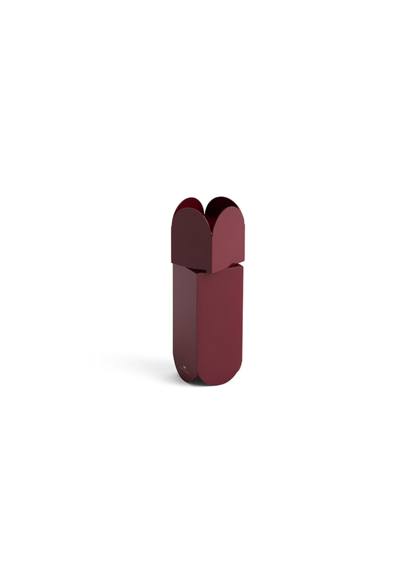 HAY Arcs Salt & Pepper Grinder - Burgundy