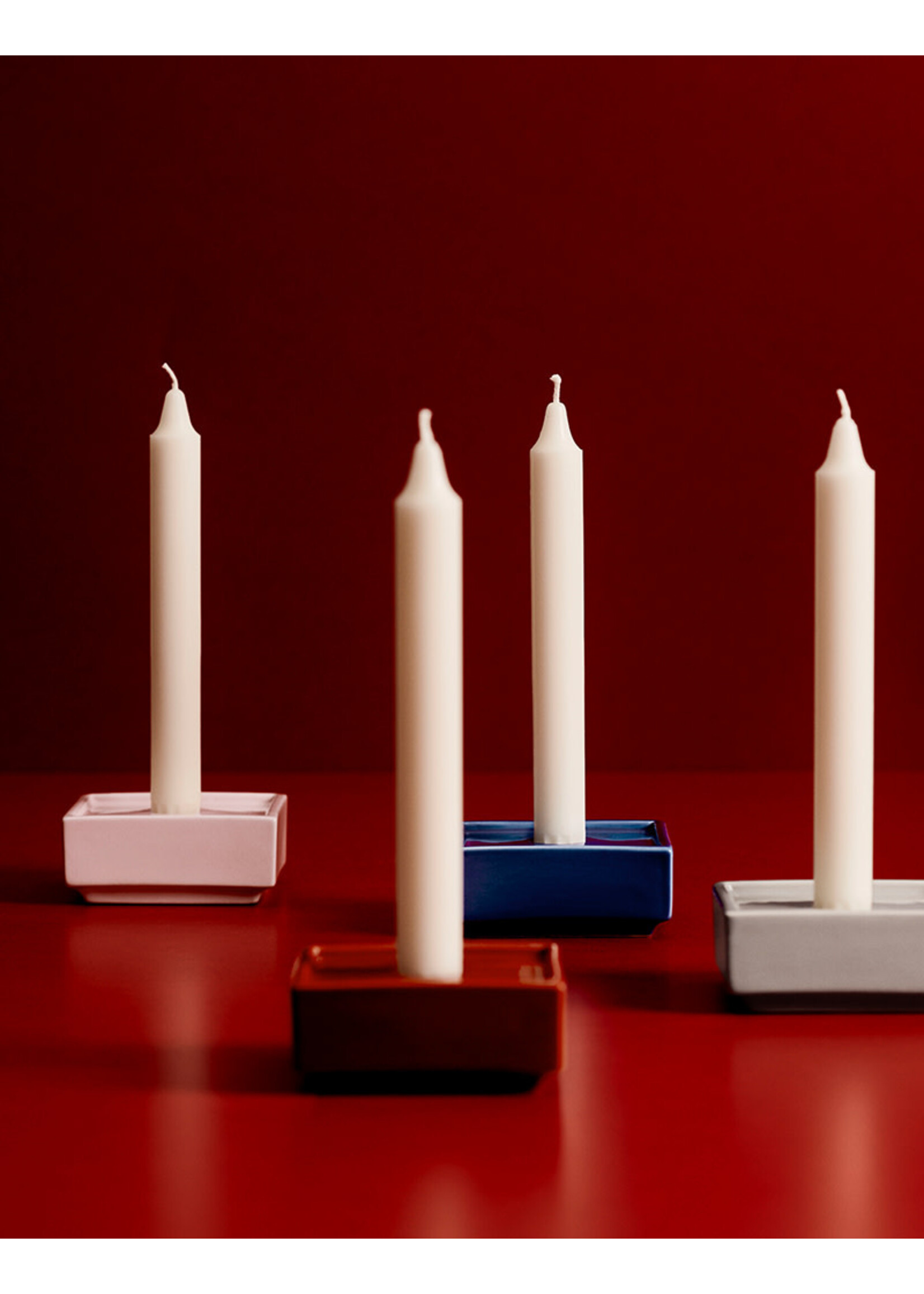 HAY Mattone Candleholder S - Light Grey