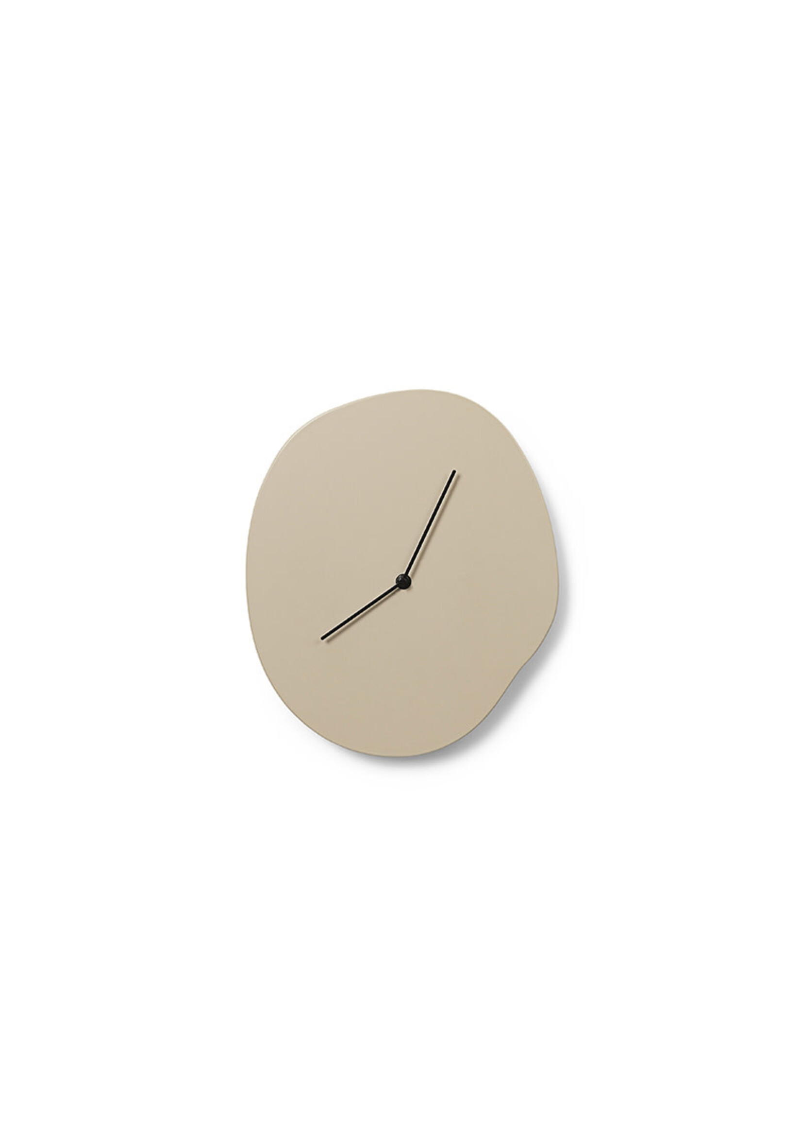 Ferm Living Melt Wall Clock - Cashmere
