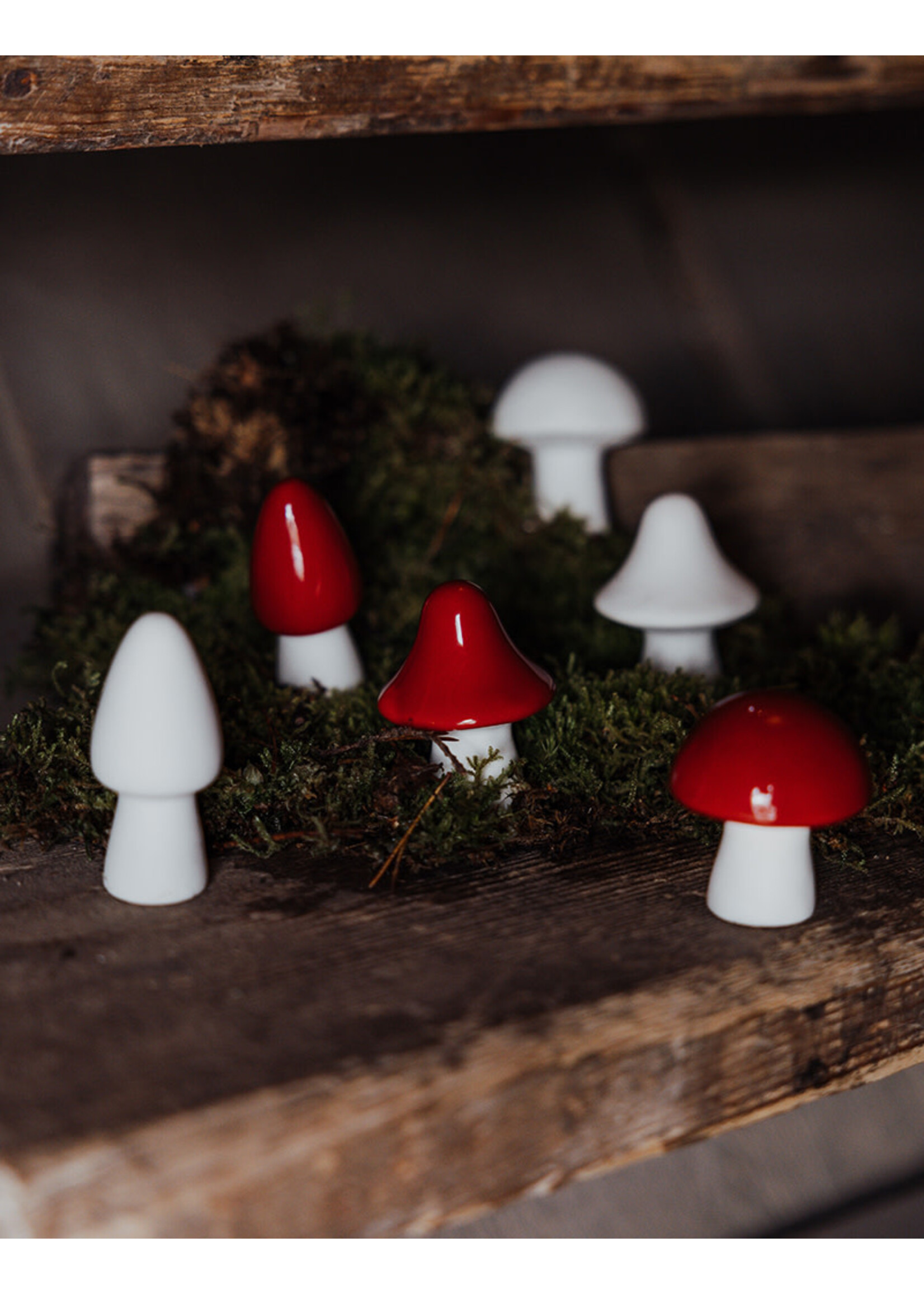 Storefactory Bosten paddenstoel - White