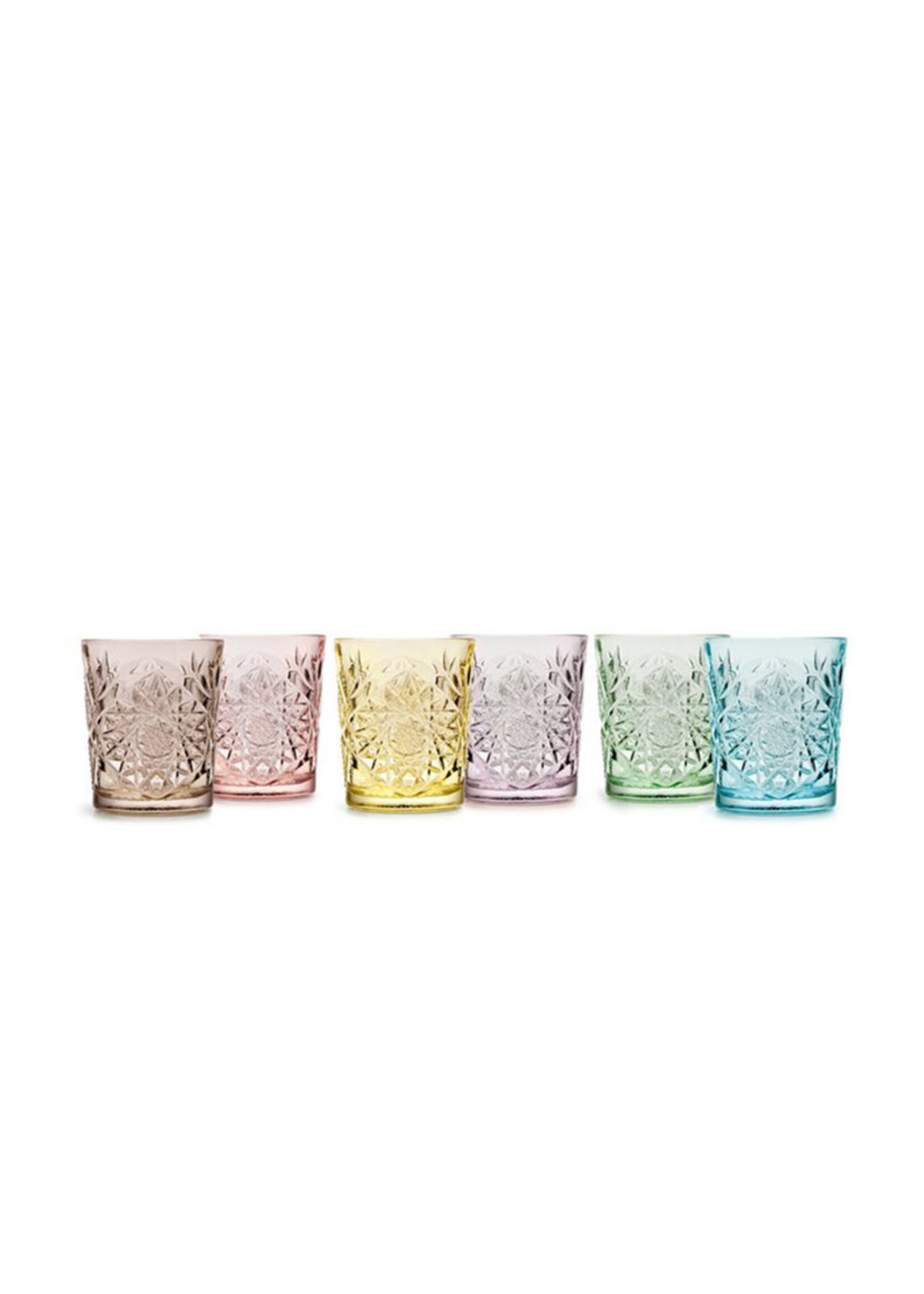 Libbey Hobstar Tumbler | Sky Blue