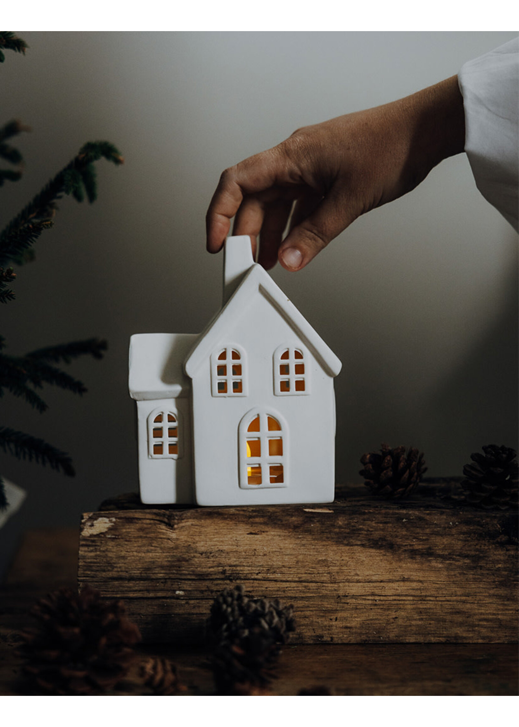 Storefactory Byn N° 4 White Ceramic House