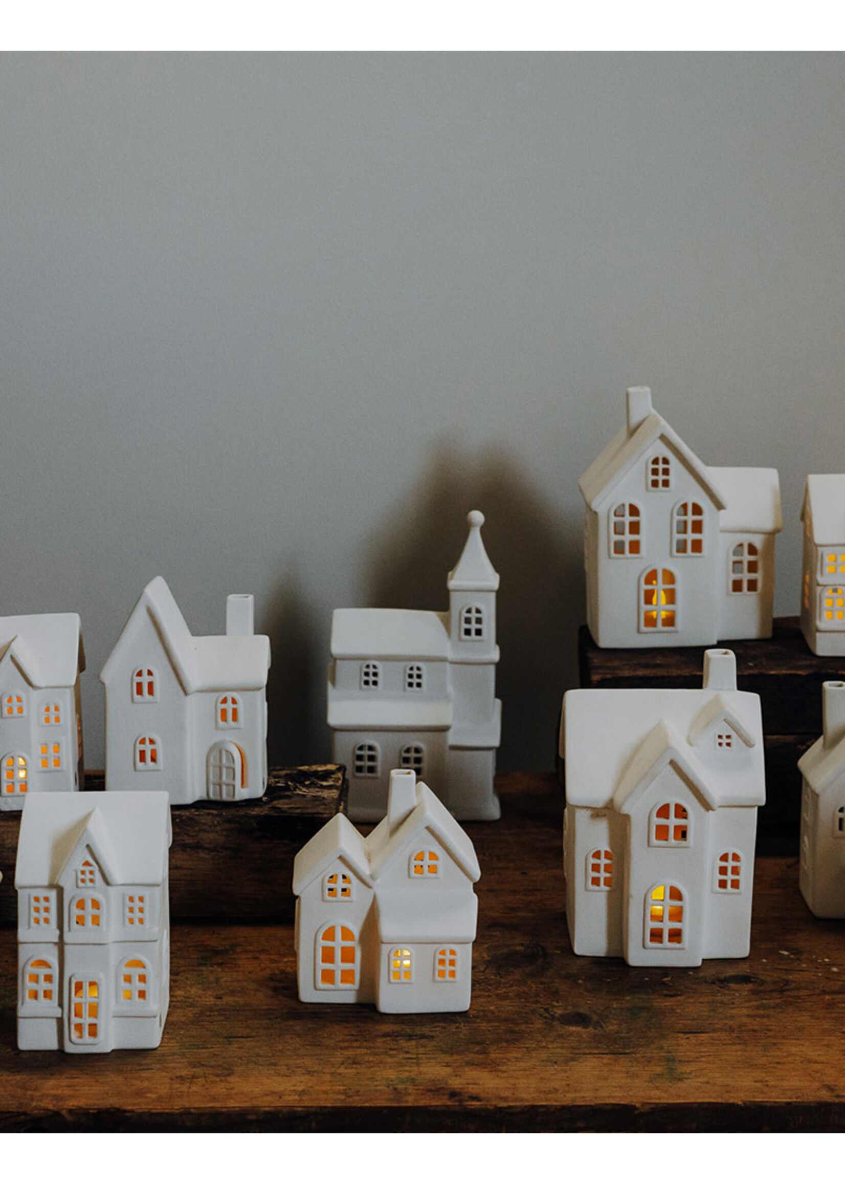 Storefactory Byn N° 8 White Ceramic House