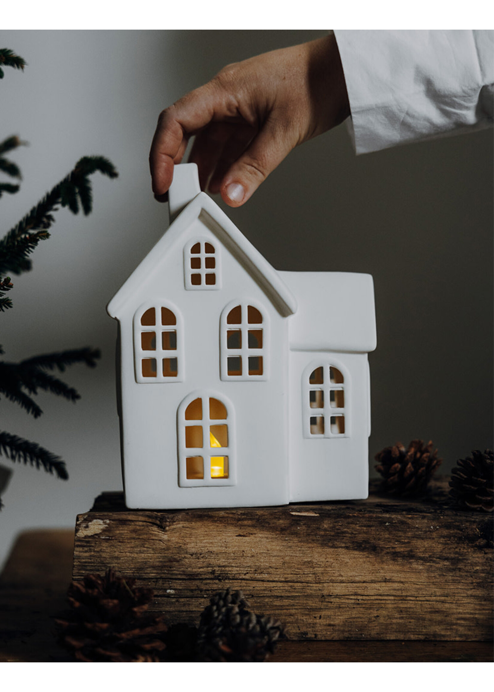 Storefactory Byn N° 8 White Ceramic House