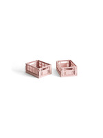 HAY Colour Crate Mini - Set of 2 - Blush