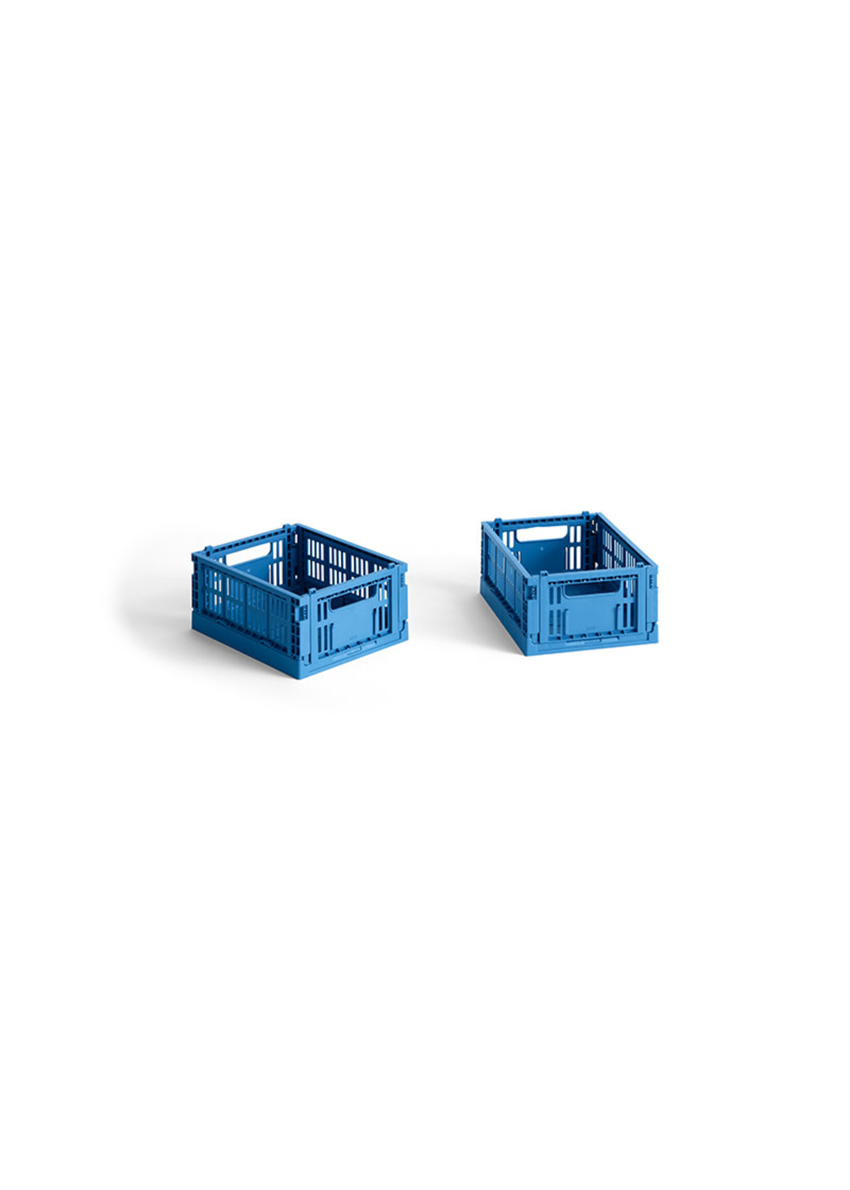 HAY Colour Crate Mini - Set of 2 - Electric Blue