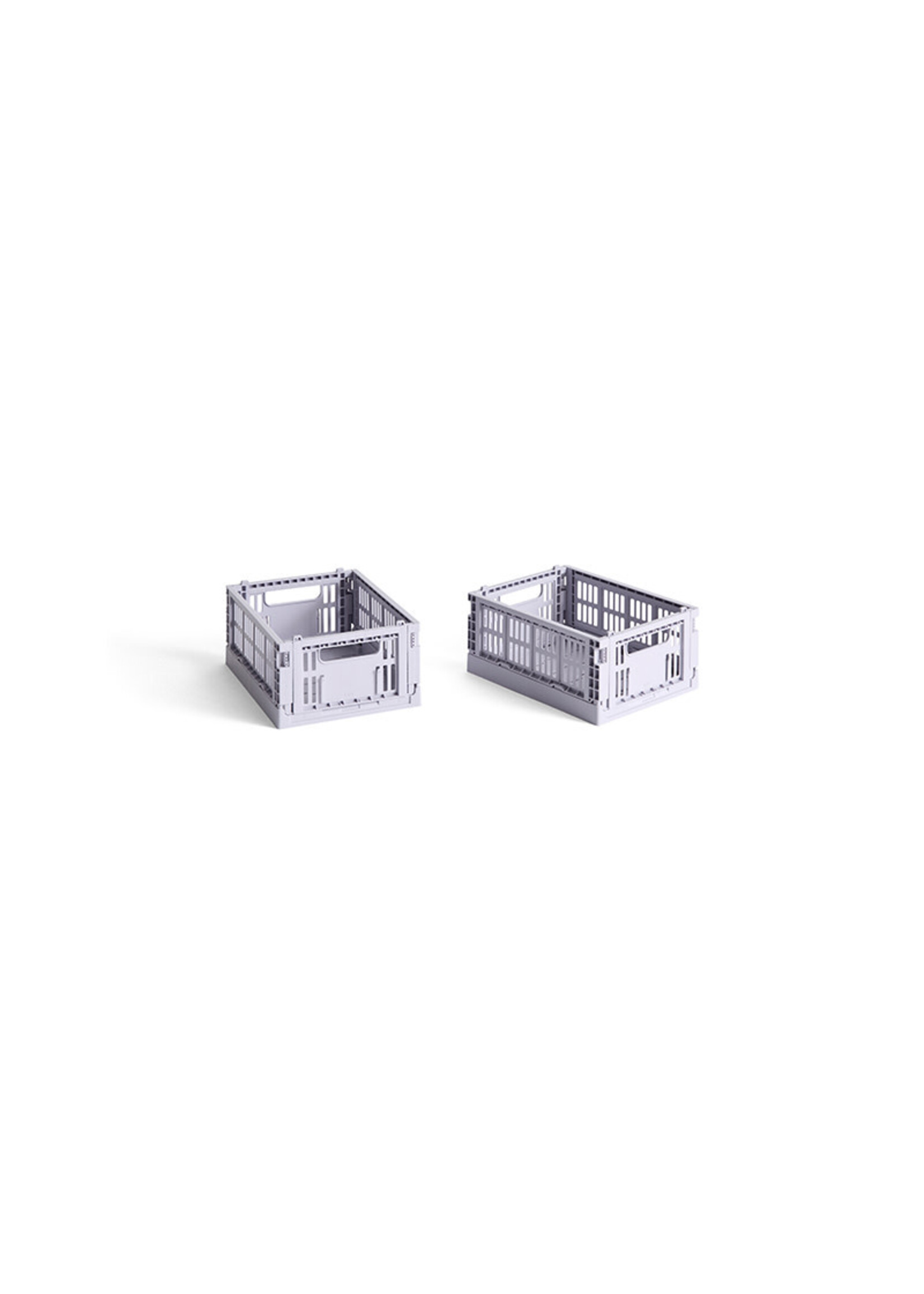 HAY Colour Crate Mini - Set of 2 - Lavender