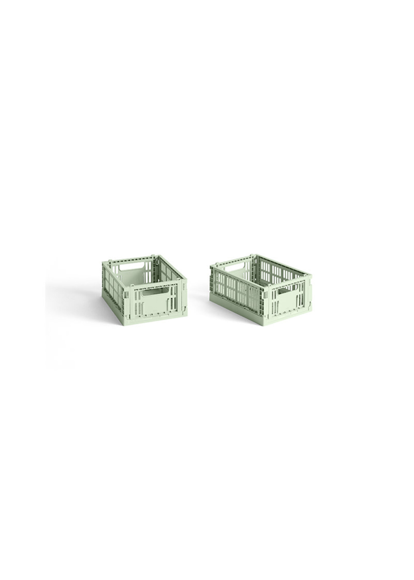 HAY Colour Crate Mini - Set of 2 - Mint