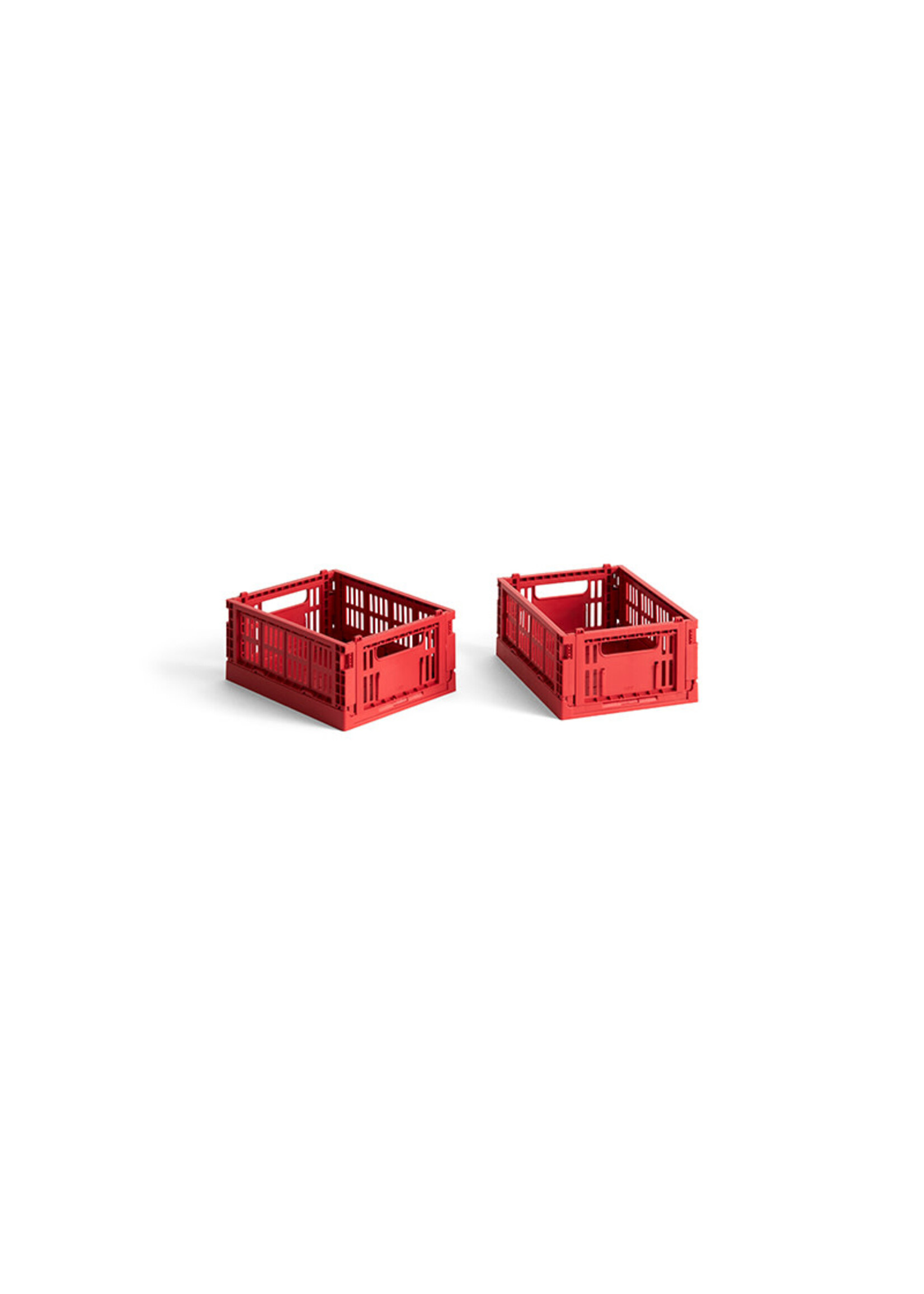 HAY Colour Crate Mini - Set of 2 - Red