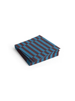HAY Pattern Napkins Lunch Pillar - Anthracite/Bordeaux