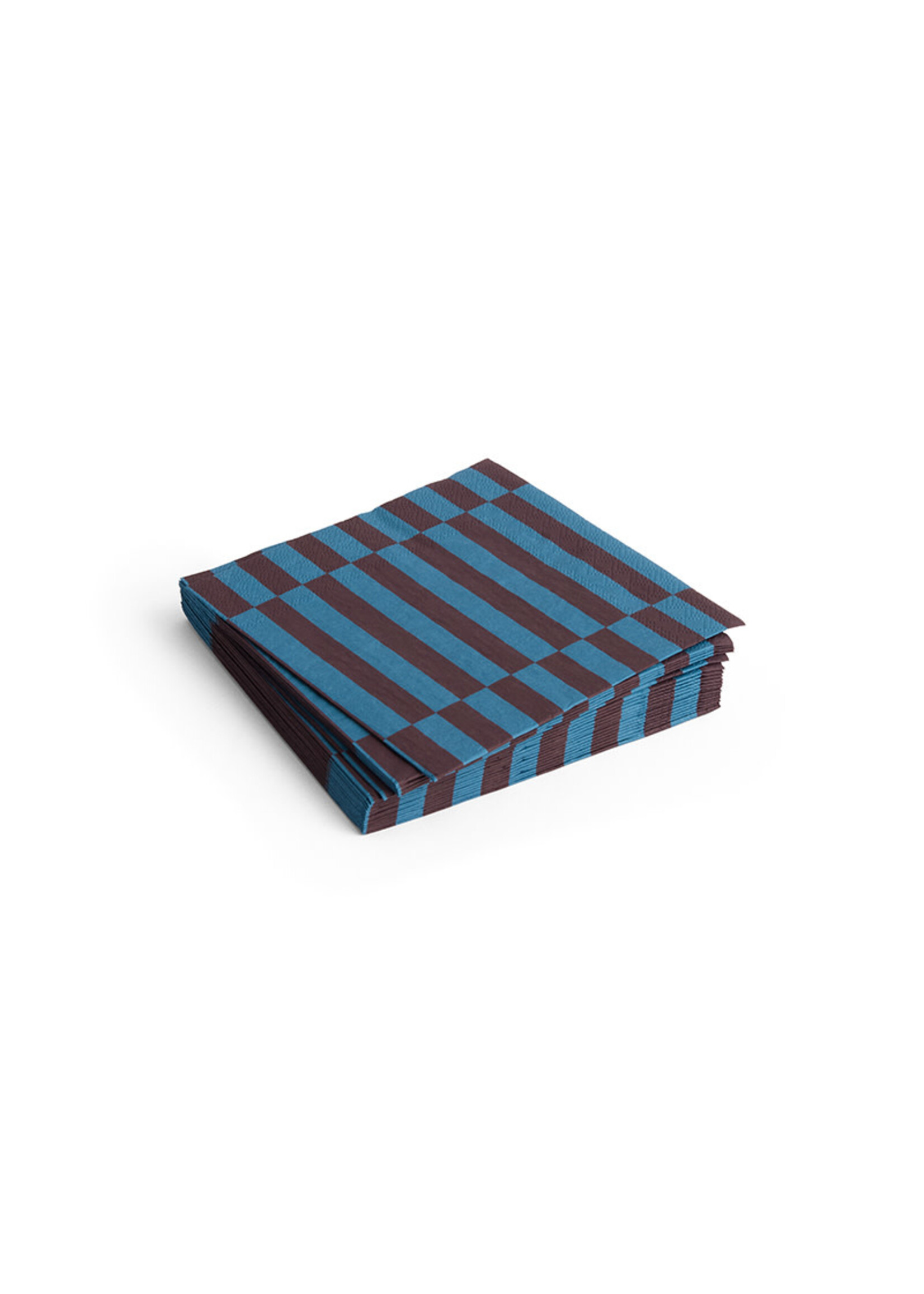 HAY Pattern Napkins Lunch Pillar - Anthracite/Bordeaux