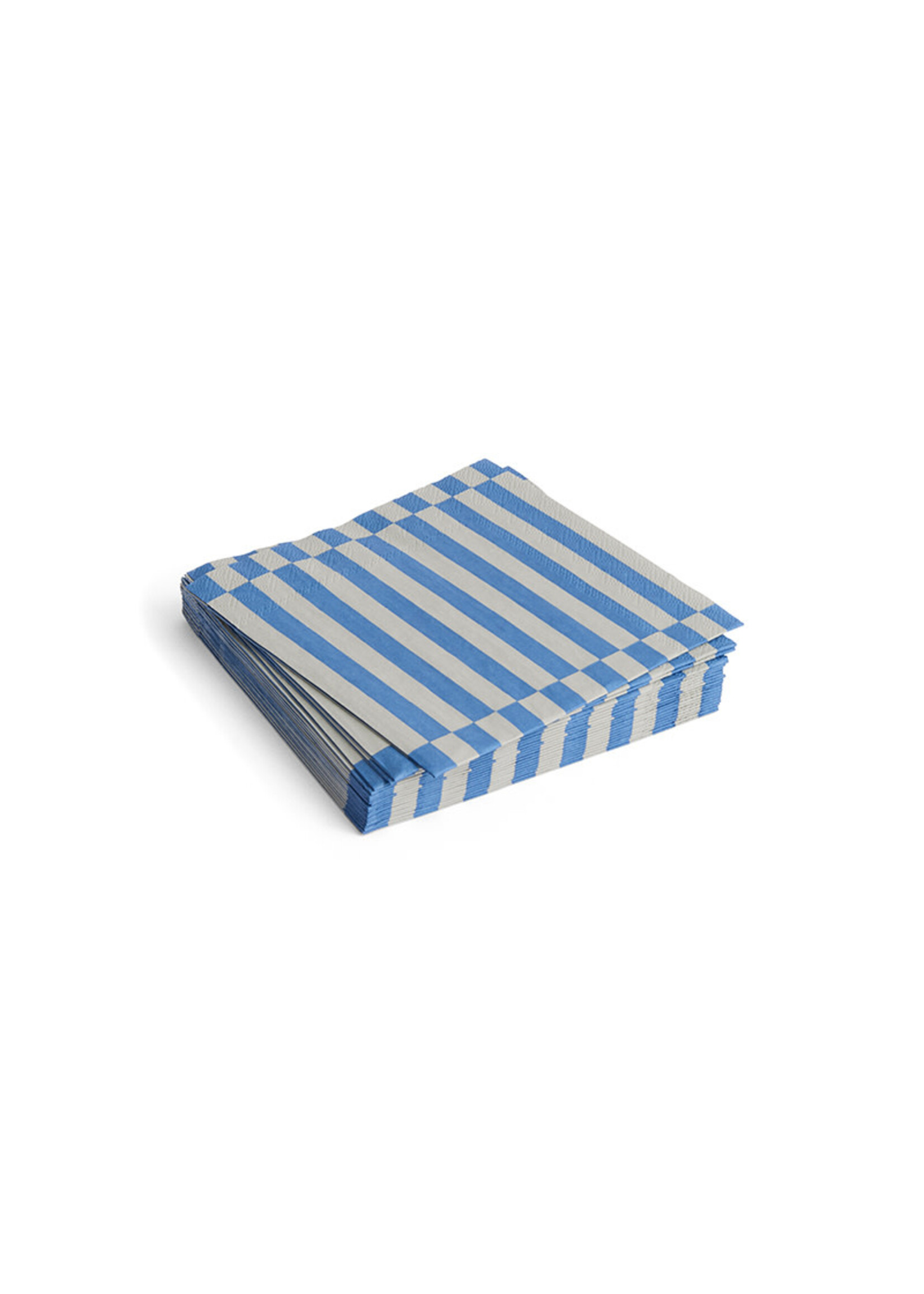 HAY Pattern Napkins Lunch Pillar - Grey/Blue