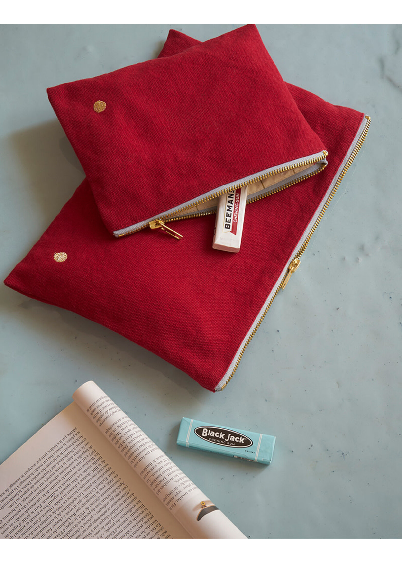 La cerise sur le gâteau Pouch L - Cherry