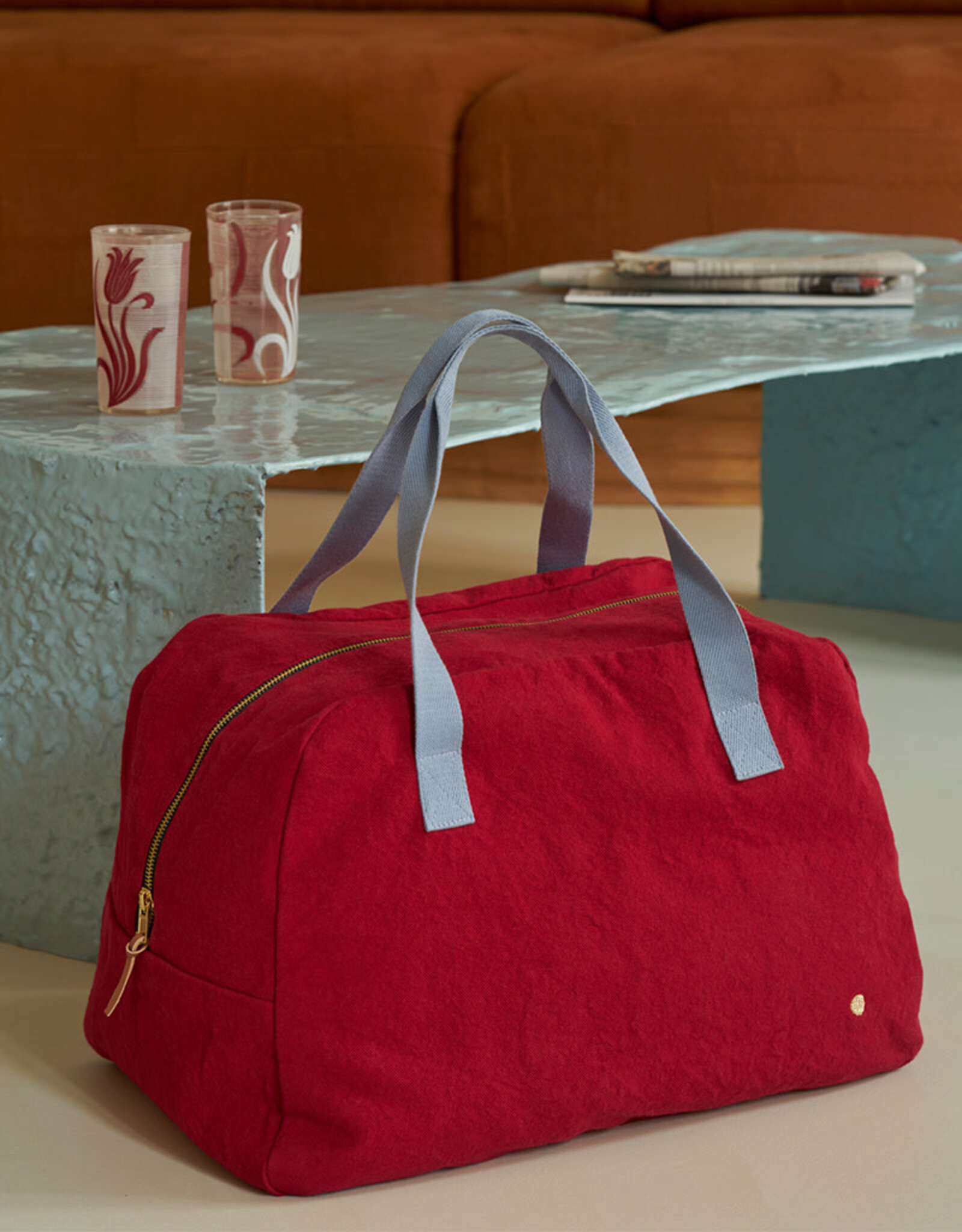 La cerise sur le gâteau Weekend Bag - Cherry