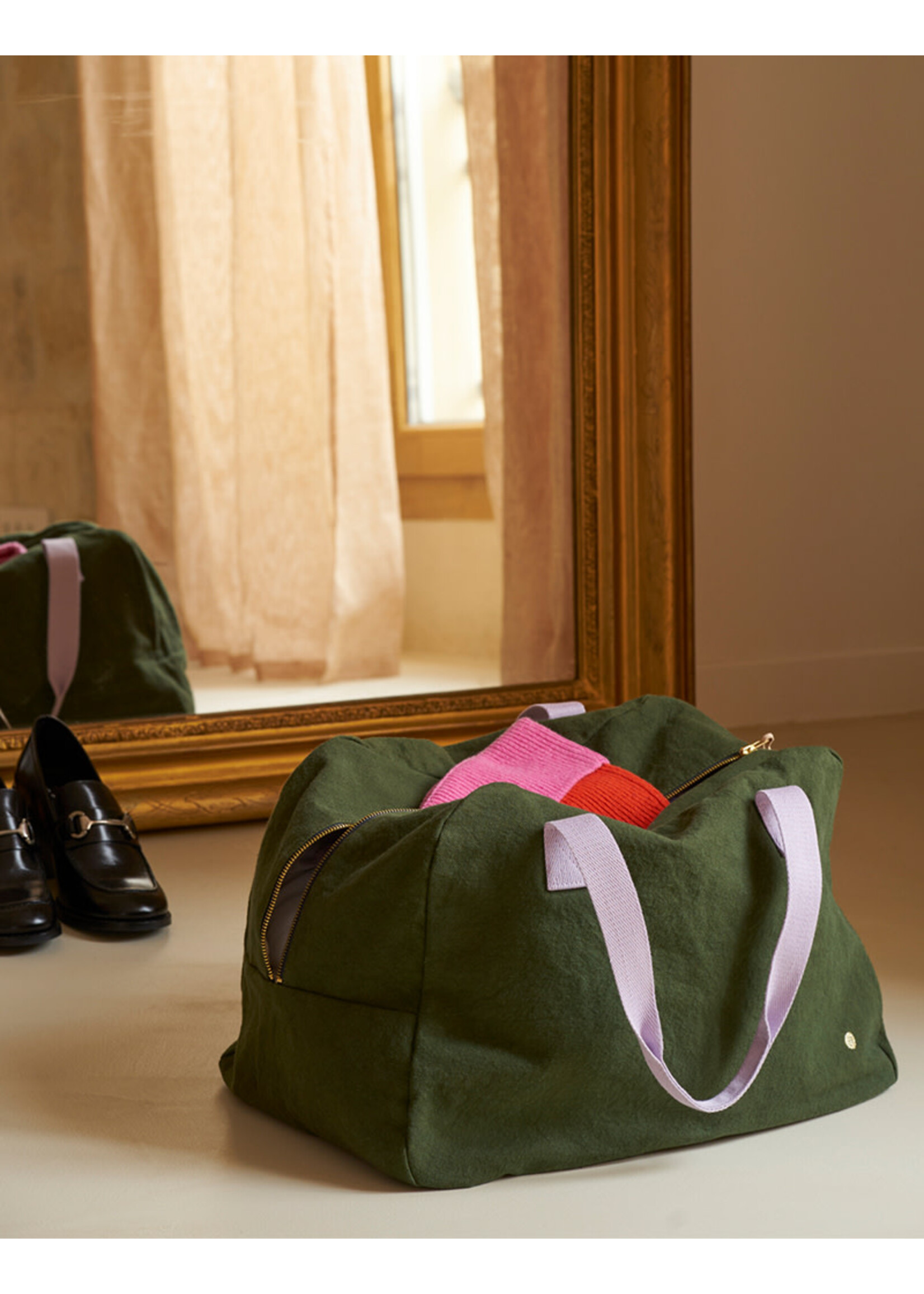 La cerise sur le gâteau Weekend Bag - Kale